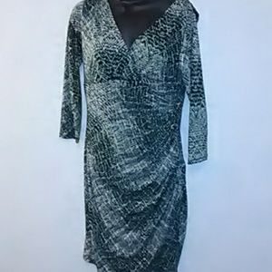 Shelby Palmer emerald Green and black Dress